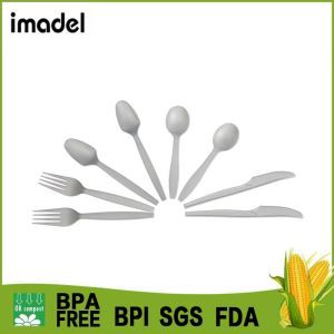 Príbor z kukuričného škrobu